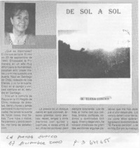 De sol a sol. De sol a sol.