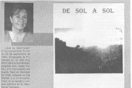 De sol a sol. De sol a sol.
