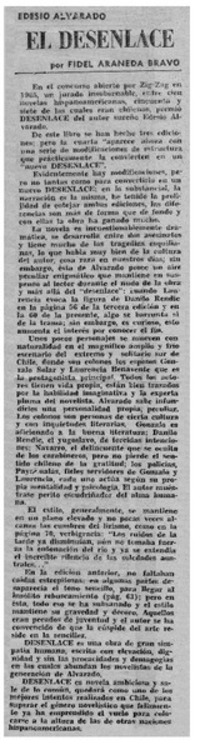 El desenlance El desenlance
