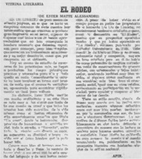 "El rodeo "El rodeo