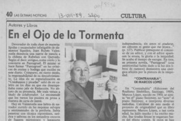 En el ojo de la tormenta En el ojo de la tormenta