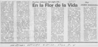 En la flor de la vida En la flor de la vida