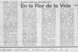 En la flor de la vida En la flor de la vida