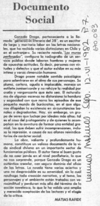 Documento social Documento social