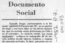 Documento social Documento social