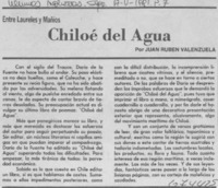 Chiloé del agua Chiloé del agua