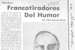 Francotiradores del humor Francotiradores del humor