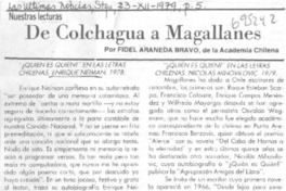 De Colchagua a Magallanes De Colchagua a Magallanes