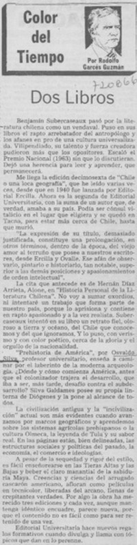 Dos libros Dos libros