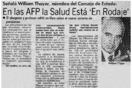 En las AFP la salud está "en rodaje". En las AFP la salud está "en rodaje".