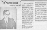 El primer sueño El primer sueño