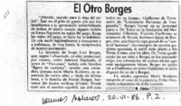 El Otro Borges El Otro Borges