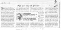 Diga que soy un grosero Diga que soy un grosero