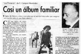 Casi un album familiar Casi un album familiar