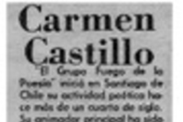 Carmen Castillo Carmen Castillo