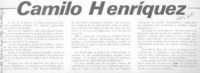 Camilo Henríquez. Camilo Henríquez.