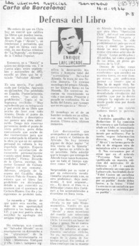 Defensa del libro Defensa del libro