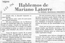 Hablemos de Mariano Latorre Hablemos de Mariano Latorre