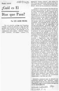 Cuál es el Dios que pasa? Cuál es el Dios que pasa?