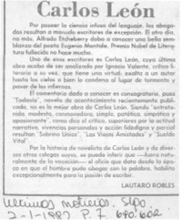 Carlos León Carlos León
