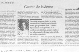Cuento de invierno Cuento de invierno