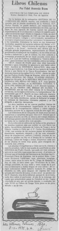 Historia de la compañía de Jesús Historia de la compañía de Jesús