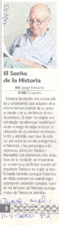 El Sueño de la historia El Sueño de la historia