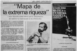 "Mapa de la extrema riqueza". "Mapa de la extrema riqueza".