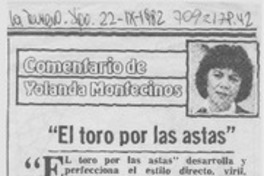 El toro por las astas El toro por las astas