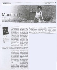Mundo selvático Mundo selvático