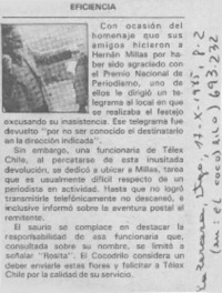 Eficiencia Eficiencia