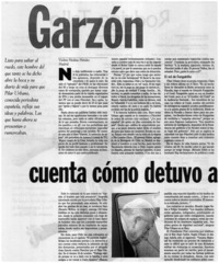 Garzón cuenta cómo detuvo a Pinochet Garzón cuenta cómo detuvo a Pinochet
