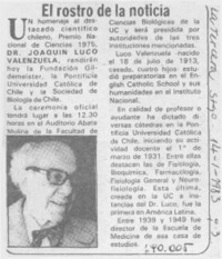 El Rostro de la noticia. El Rostro de la noticia.