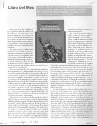 Del postpinochetismo a la sociedad democrática Del postpinochetismo a la sociedad democrática