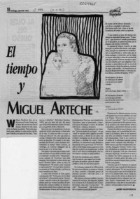El tiempo y Miguel Arteche El tiempo y Miguel Arteche