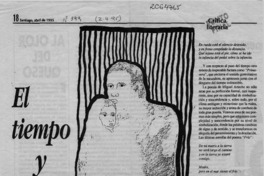 El tiempo y Miguel Arteche El tiempo y Miguel Arteche