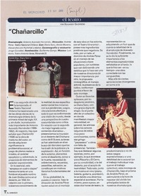 "Chañarcillo" "Chañarcillo"