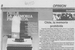 Chile la memoria prohibida. Chile la memoria prohibida.