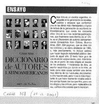 Diccionario de autores latinoamericanos. Diccionario de autores latinoamericanos.