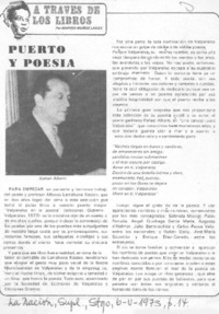 Puerto y poesía Puerto y poesía