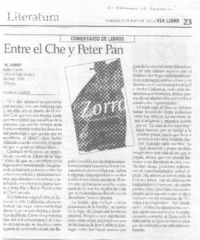 Entre el Che y Peter Pan. Entre el Che y Peter Pan.