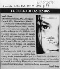 La ciudad de las bestias La ciudad de las bestias