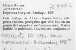 Antevíspera Antevíspera