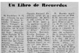 Un Libro de recuerdos Un Libro de recuerdos