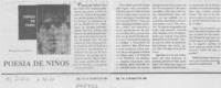 Poesía de niños Poesía de niños
