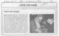 Poeta en jaque. Poeta en jaque.