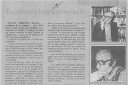 Escritores hinchas opinan. Escritores hinchas opinan.