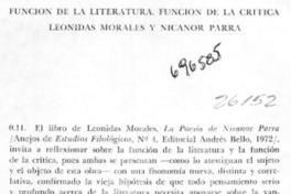 Miguel Arteche y su "verdad desnuda" . Miguel Arteche y su "verdad desnuda" .