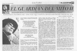 Antonieta Rodróguez, una voz que amplía singularidades desde el sur Antonieta Rodróguez, una voz que amplía singularidades desde el sur