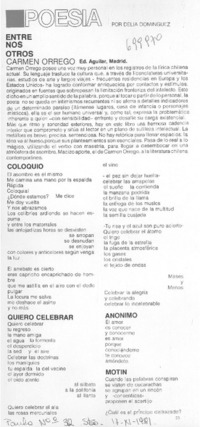 Entre nos otros Entre nos otros